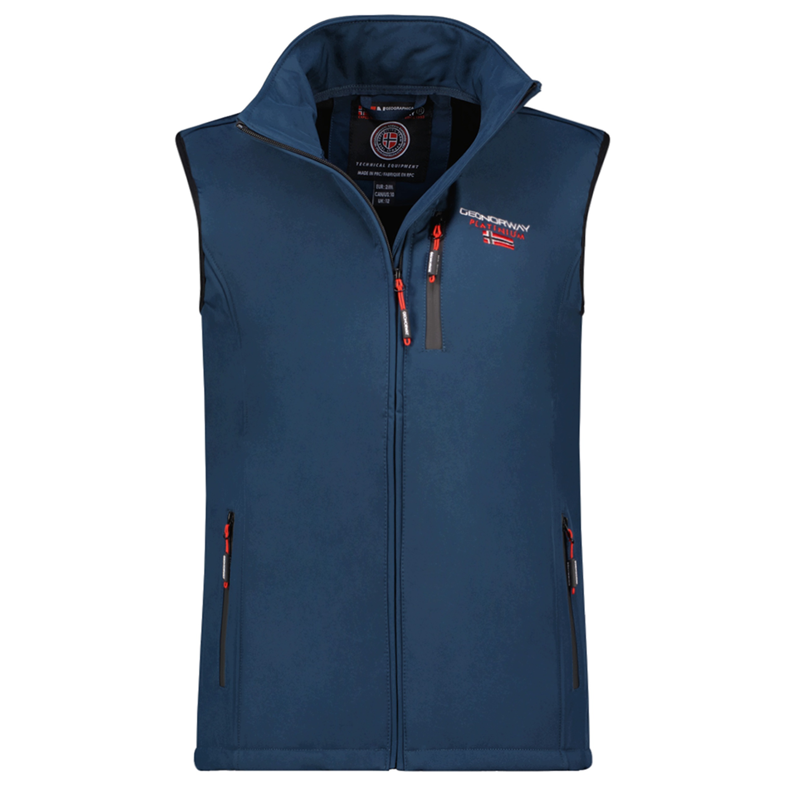 Geographical Norway vesta dámská Vacer Lady softshell M tmavě modrá