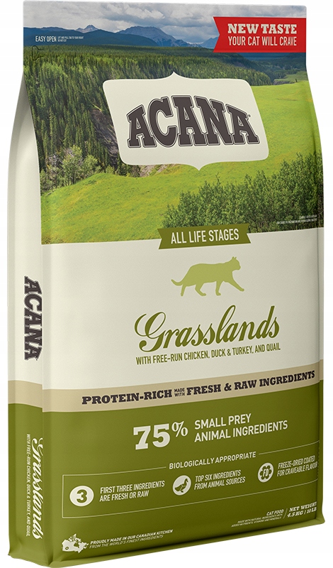 Levně Acana Grasslands Cat 4,5 kg