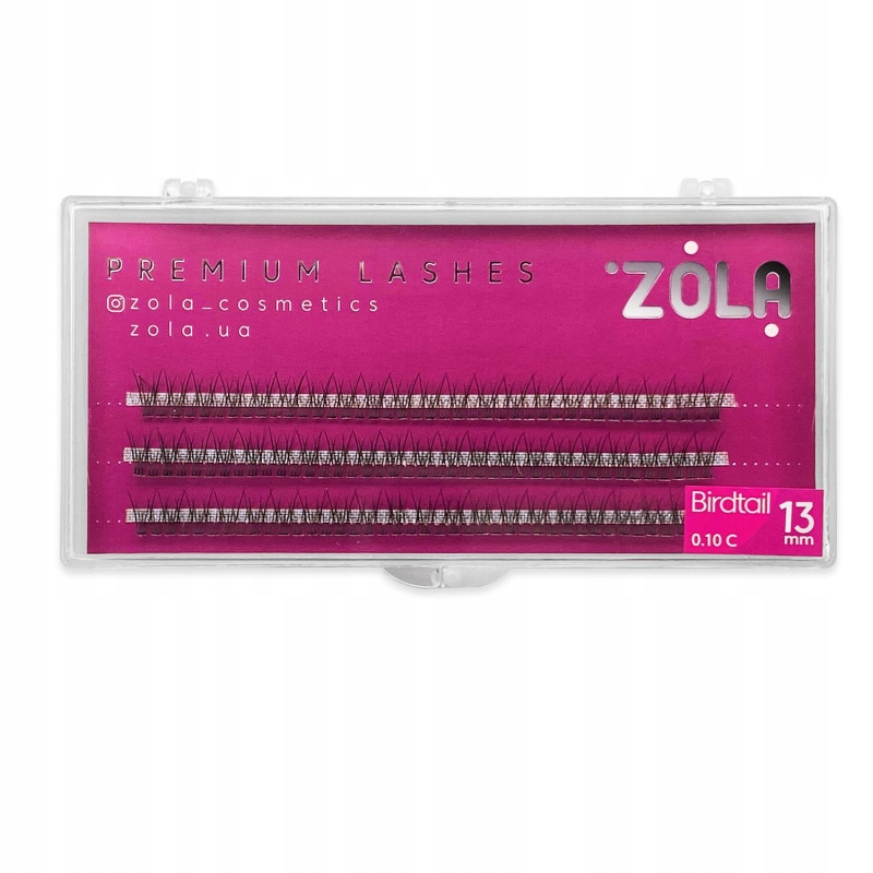 Rzęsy-wiązki Zola Birdtail, 13 mm