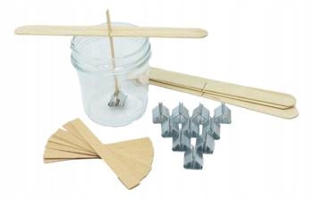 Dřevěný knot 100 Ks patky stabilizátory 8cm