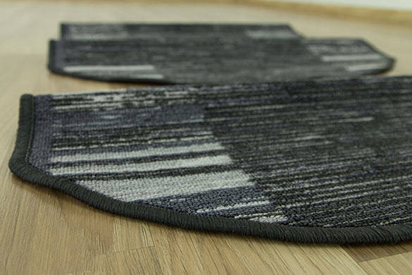 ANTYPOŚLIZGOWE SZARE GRAFITOWE NAKŁADKI DYWANIKI NA SCHODY DREWNIANE Typ nakładki wewnętrzne