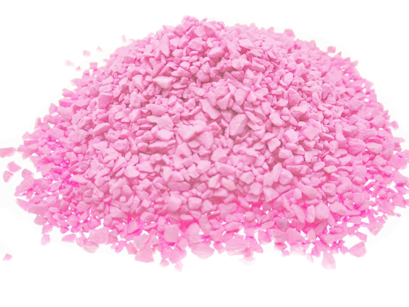 

Kamyczki dekoracyjne różowe kamień grys pink 0,5kg
