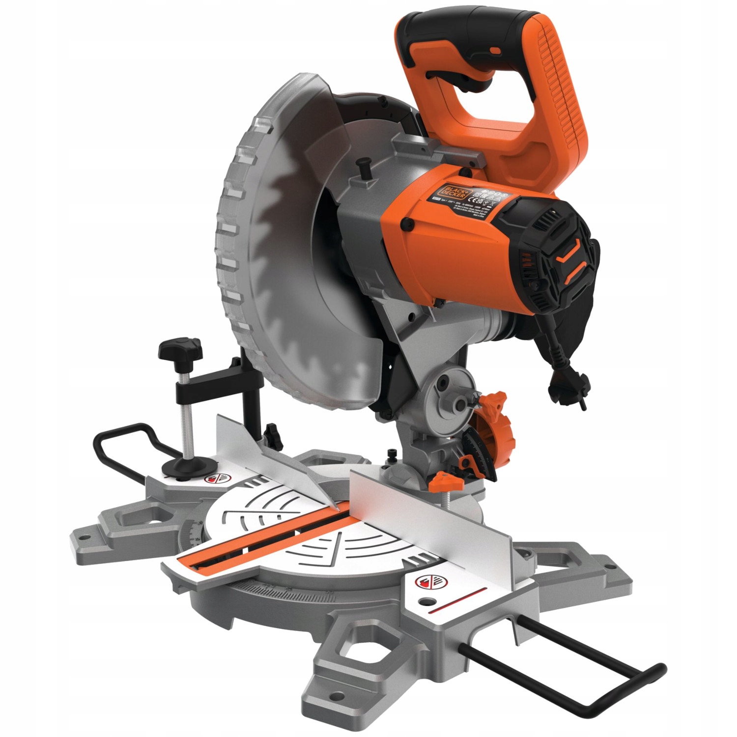 Piła ukosowa ukośnica mocna 1500W 216mm tarcza Black Decker BES702