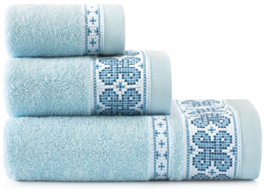 ZWOLTEX 3 Ręczniki LA BOCA 70x140, 50x90 i 30x50