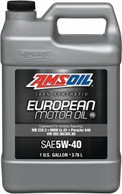 Motorový olej Amsoil European Motor Oil 5W40 Full-saps 3,784 L