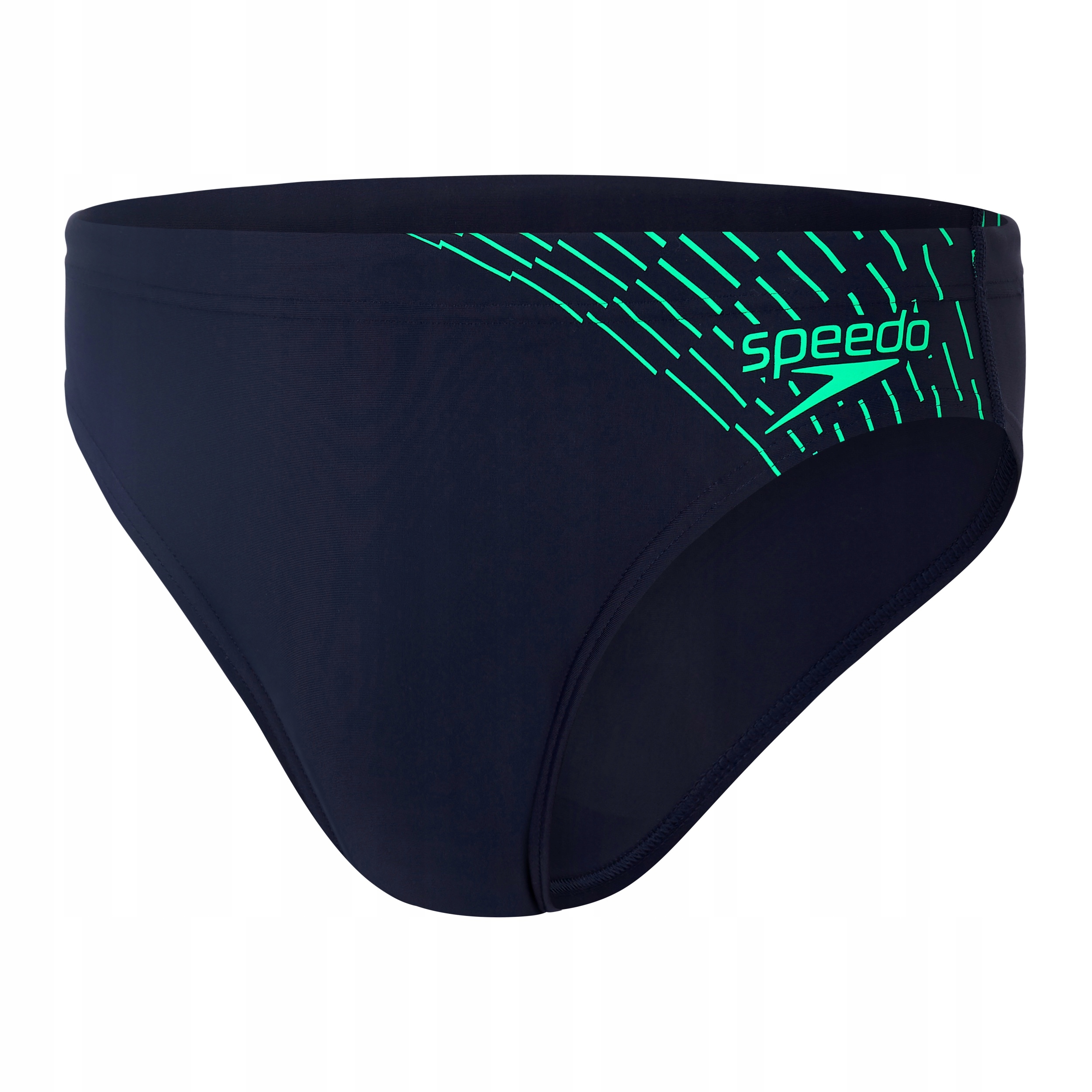 Kąpielówki Speedo Medley Logo 7CM Brief True Navy/fake Green 32