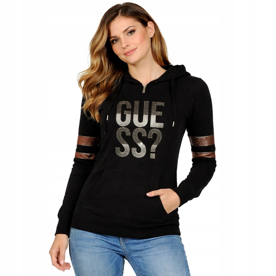 Dámská Mikina Guess 7SS5DXRJ00356 Černá