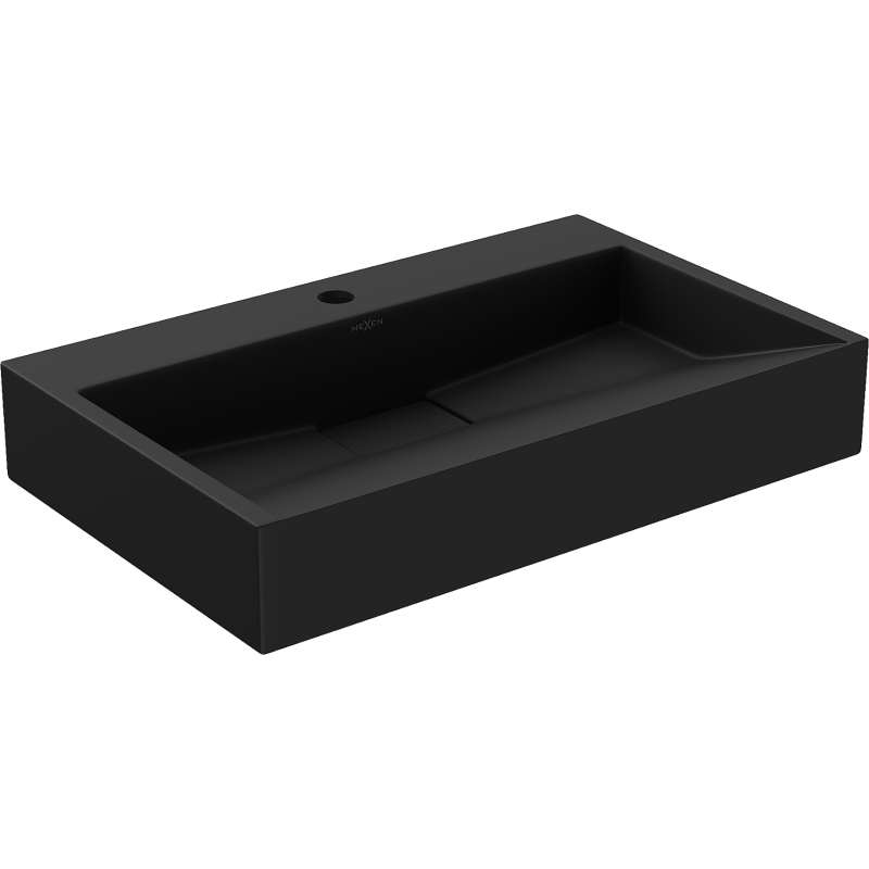 Mexen Ava umyvadlo na desku 1/O 60 x 38 cm, Černá