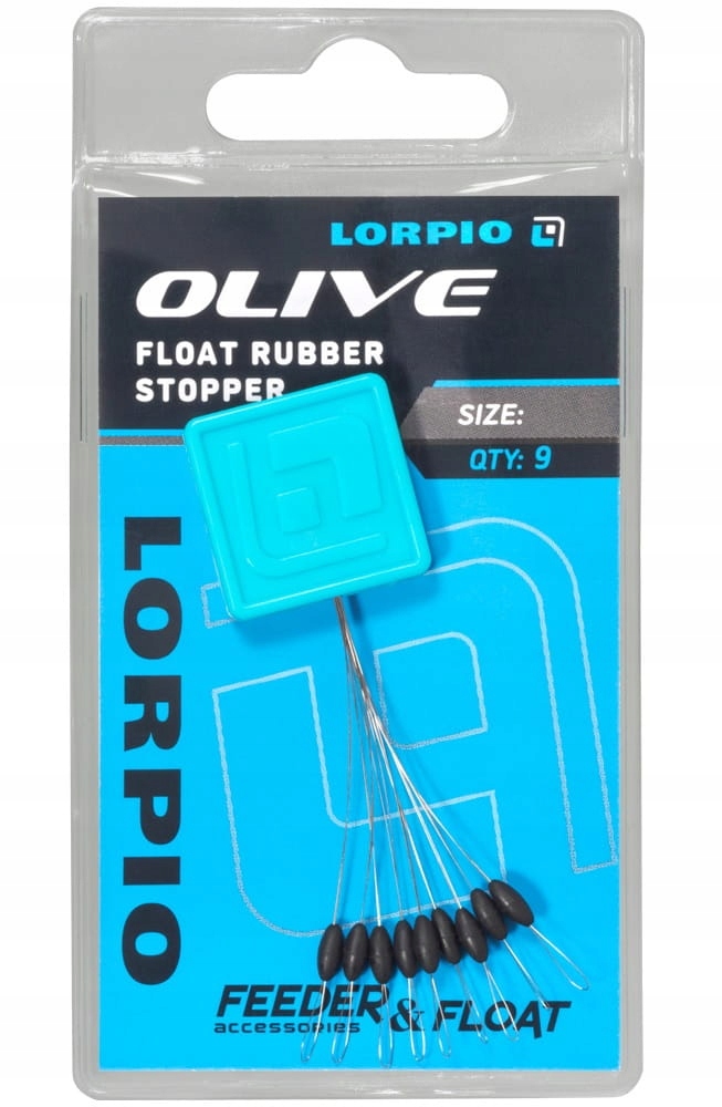 stoper gumowy Lorpio Olive Medium op.9szt