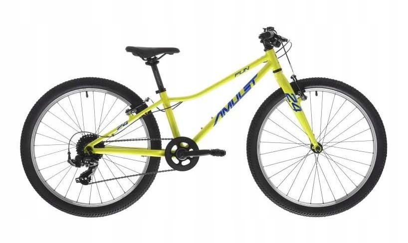 Rower dziecięcy Amulet Fun (24'') light green/blue