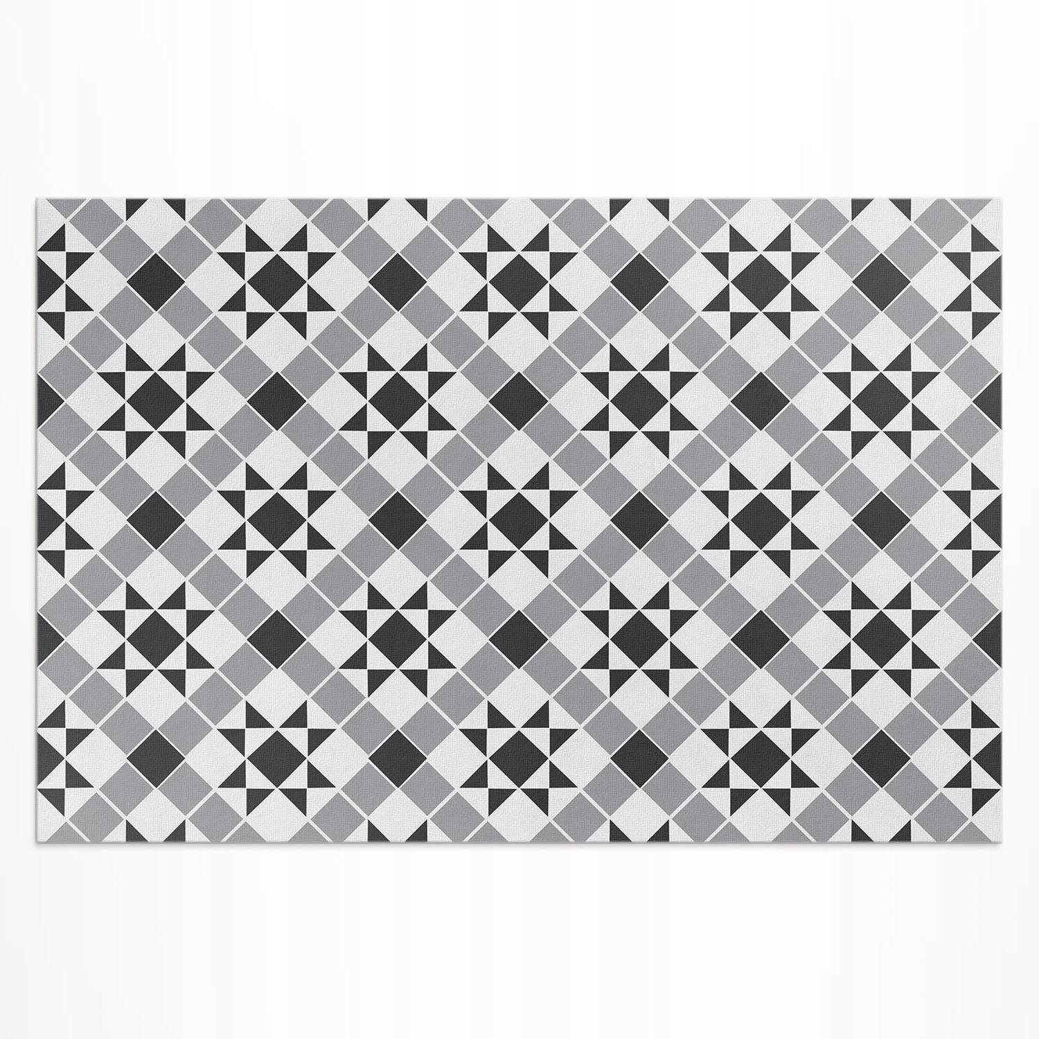 Vinylový koberec vodeodolný Uv Gotické hviezdičky štýlové dlaždice 180 x 120 cm