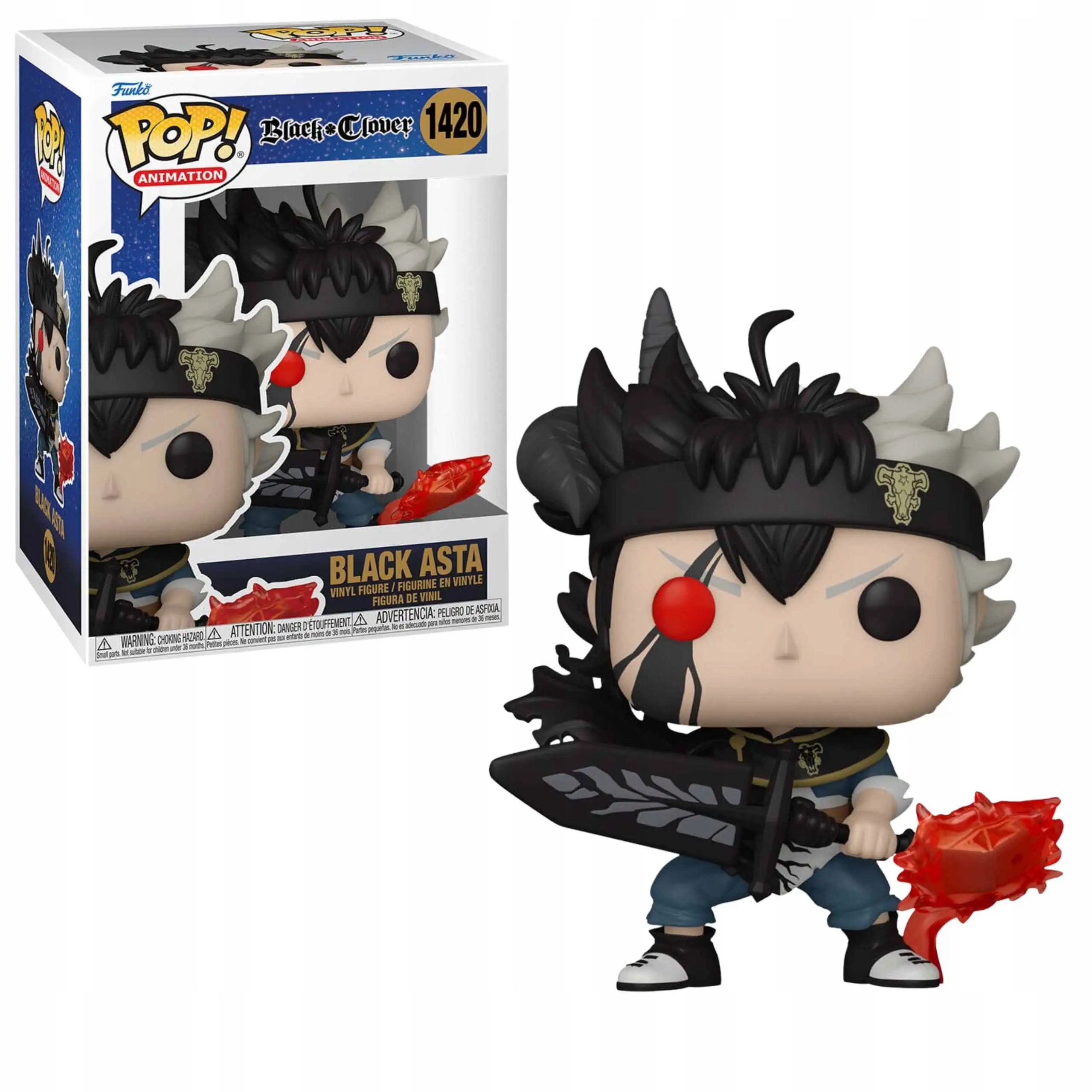 Funko Pop! Black Asta Black Clover #1420