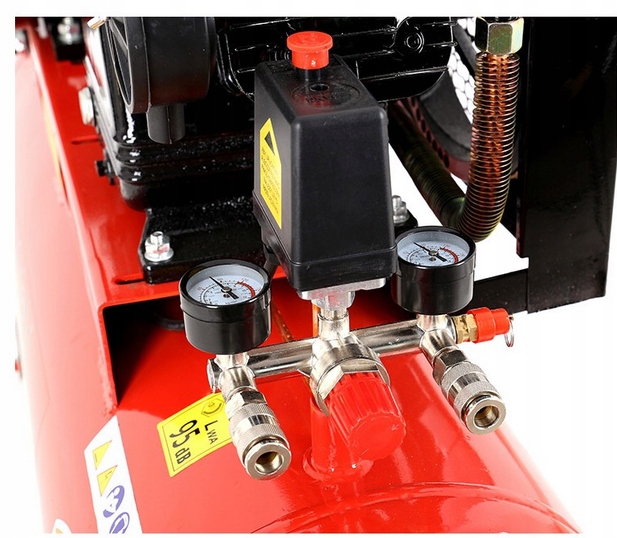 KOMPRESOR SPRĘŻARKA OLEJOWA 200L 3 TŁOKOWY 5.6KM Moc silnika 6.5 KM