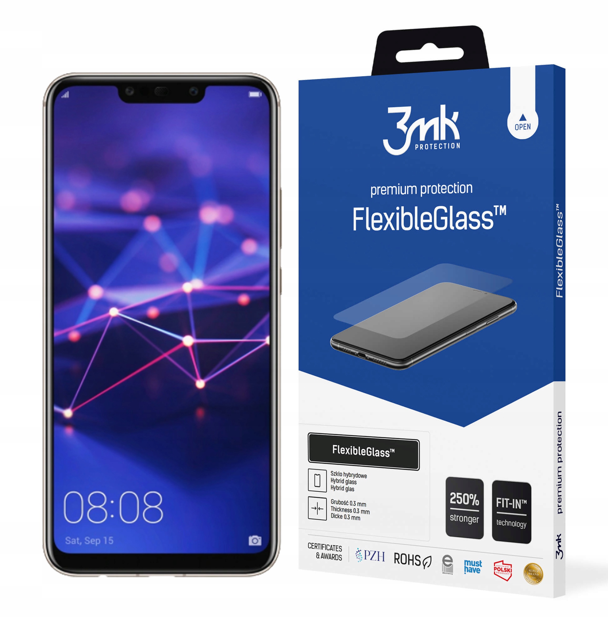 

3MK Szkło FlexibleGlass do Huawei Mate 20 Lite