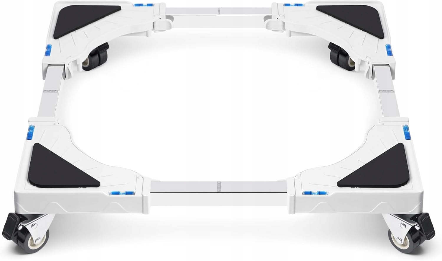 Regulowany wózek pralkowy podkładka do pralki z blokowanymi kółkami 40-60cm