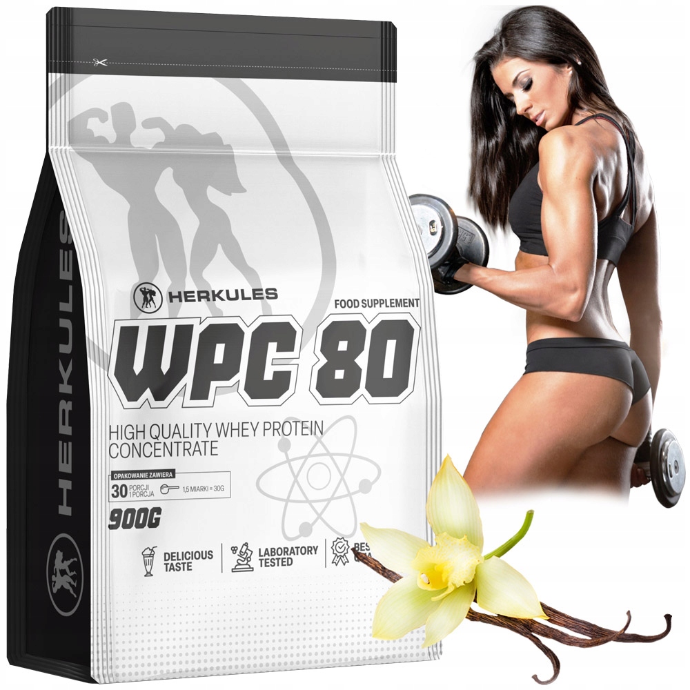 Herkules Wpc 80 900 g Syrovátkový Protein Glutamin Regenerace Whey Protein