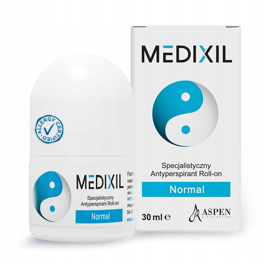 Medixil normal antyperspirant 30 ml kontrola pocenia codzienna świeżość