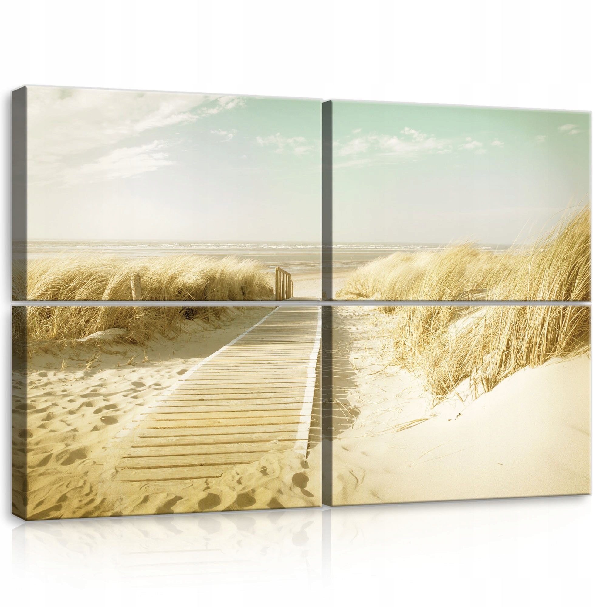 Obraz 120x80 pláž duny morská krajina leto pokoj piesok obloha slnko