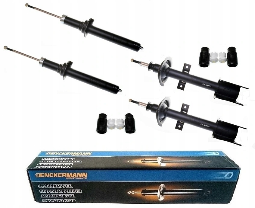 4 Tlumiče, Odrazky, Přední Zadní Kryt Alfa 147 156