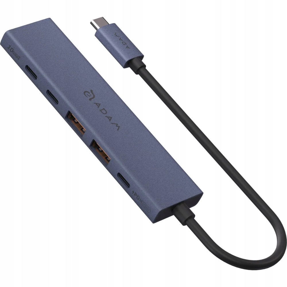Usb-c hub Adam Elements Hdmi 4K/60Hz, Usb-c Pd 100W, 2x Usb-a/usb-c 10 GB/s