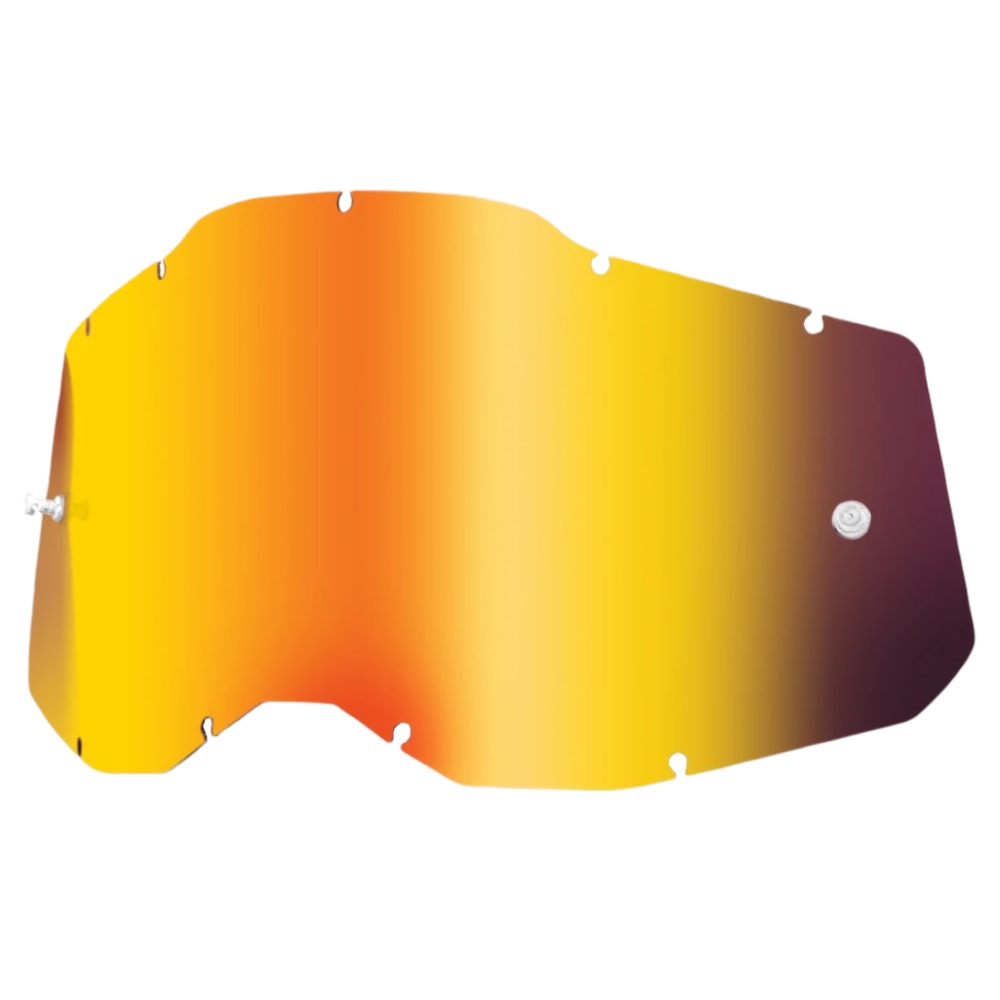 Szybka 100% STRATA2/ACCURI2/RACECRAFT2 Red Fire