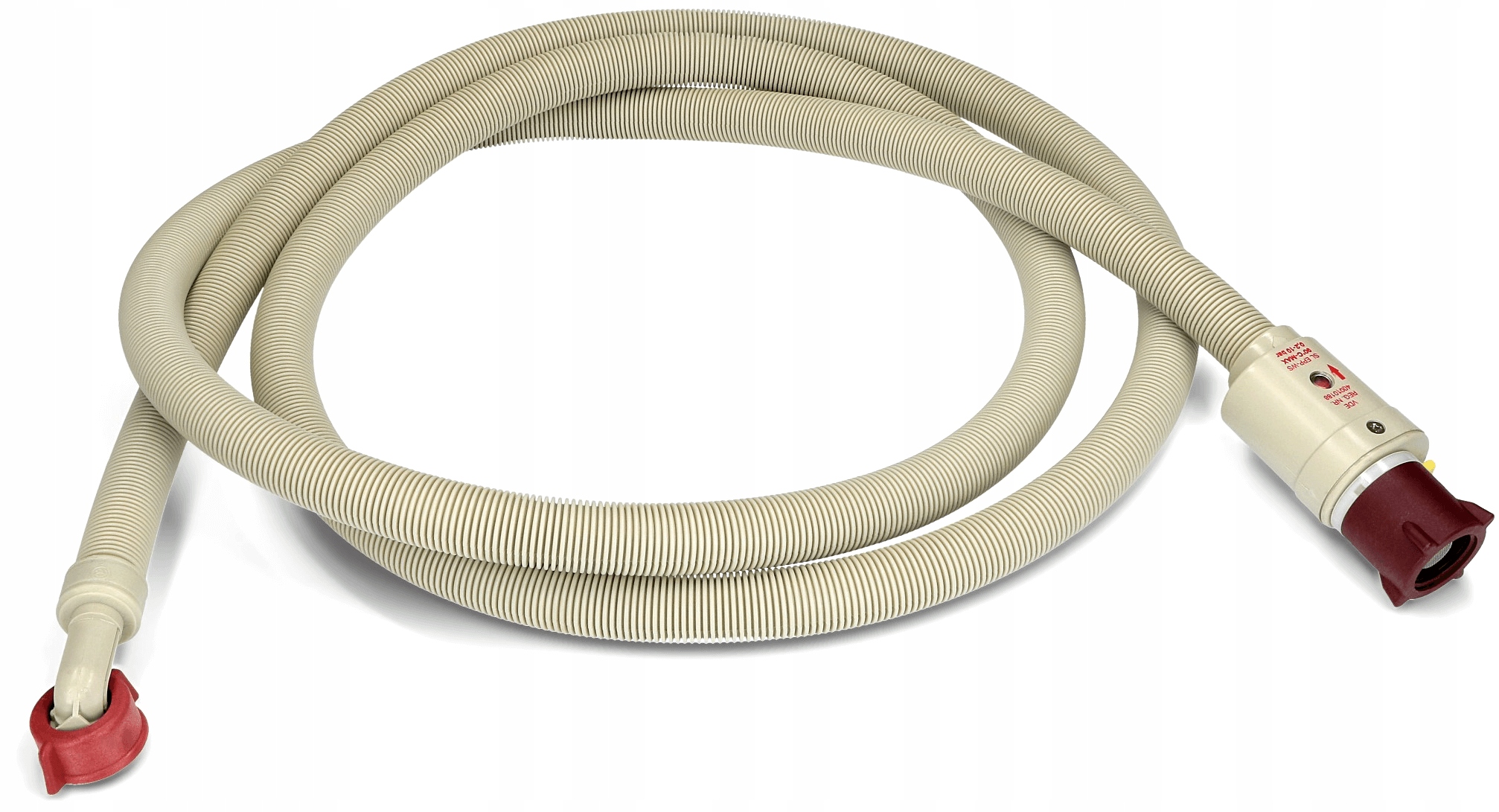 Wąż dopływowy 400 cm 3/4″ uniwersalny do pralki i zmywarki, przedłużka