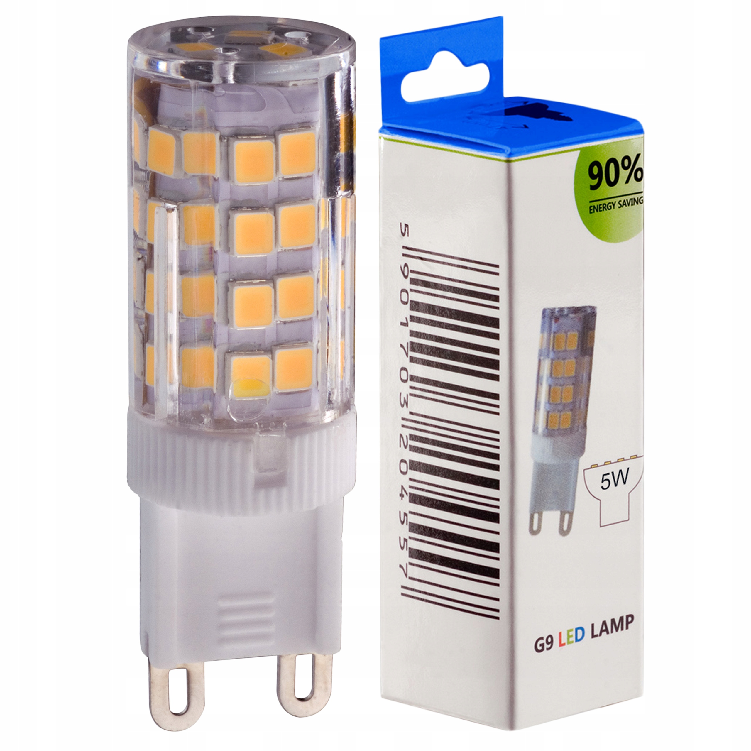 

Żarówka Led G9 500lm 5W Zimna