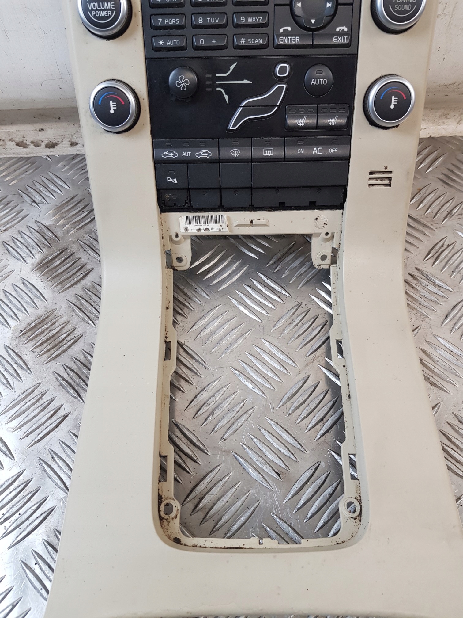 PANEL air conditioning devices frame display 31268336 VOLVO S80 II 07R