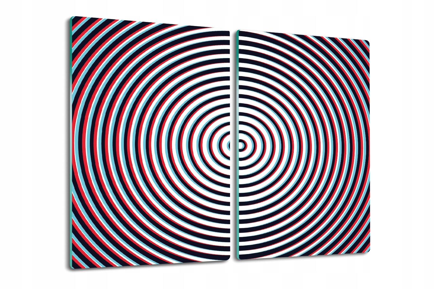 Skleněná kuchyňská deska na krájení jako Dárek 2x30x52 Spirála 3D obrázek