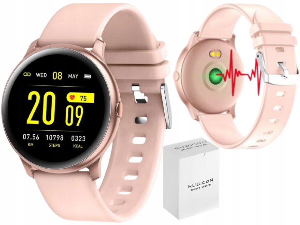 

Zegarek Damski Smartwatch Sport Kroki Sms Tętno