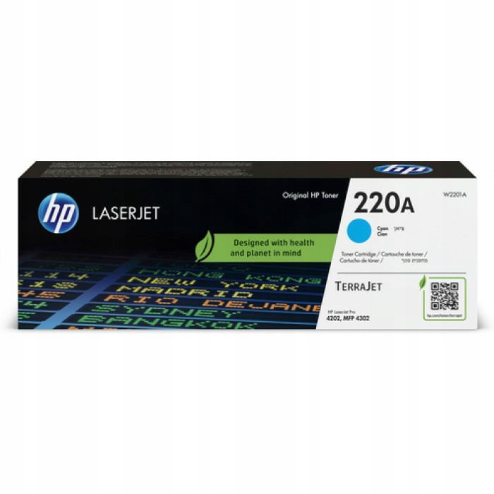 Toner Hp 220A W2201A Cyan 1 800 stron