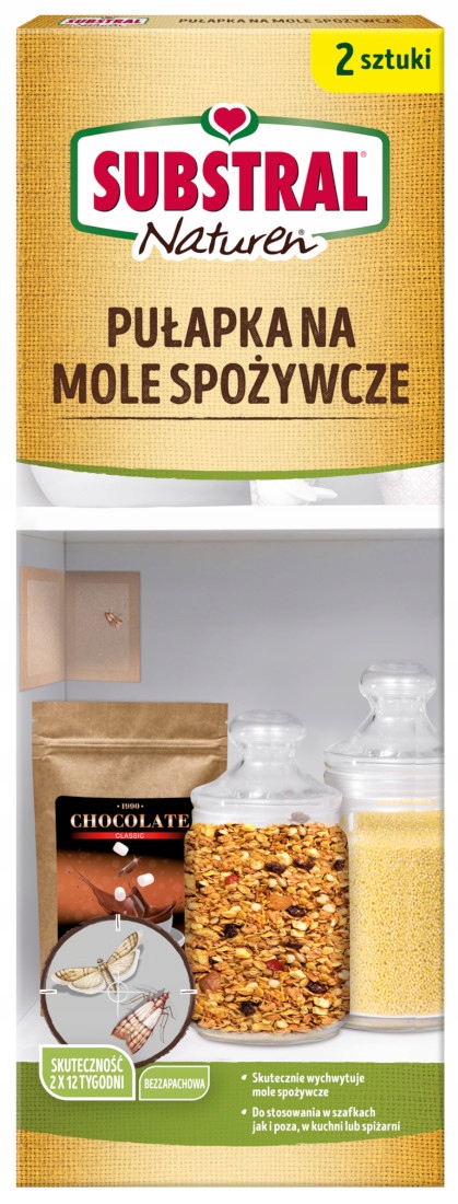 

Substral Pułapka na mole spożywcze Naturen 2 szt