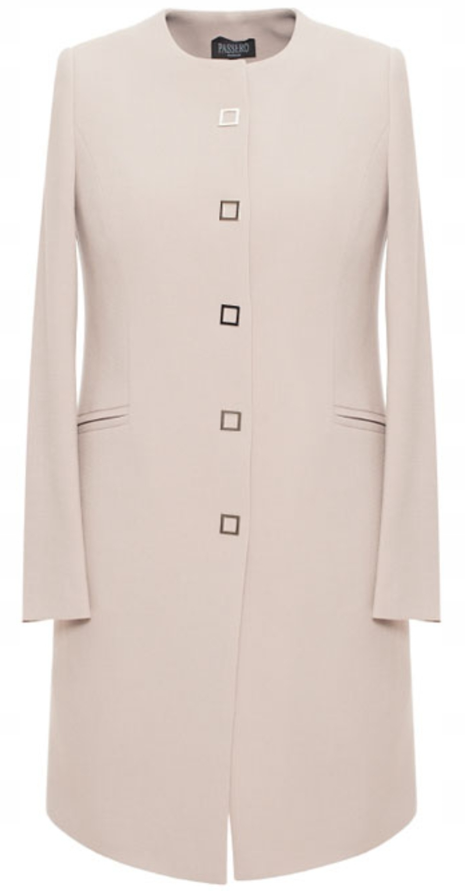 Passero dámský béžový kabát bez kapuce Hanna velikost 38