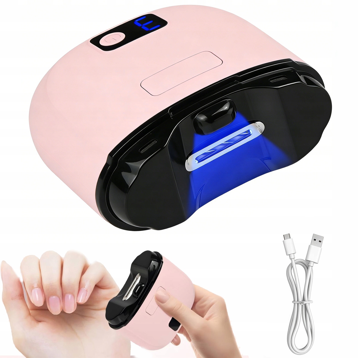 Elektrický automatický kleštičky na nehty, akumulátorové, automatické