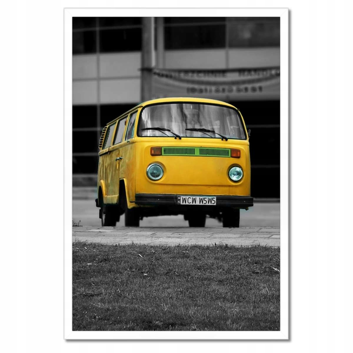 Plakáty v rámu 40x60 žluté Vw