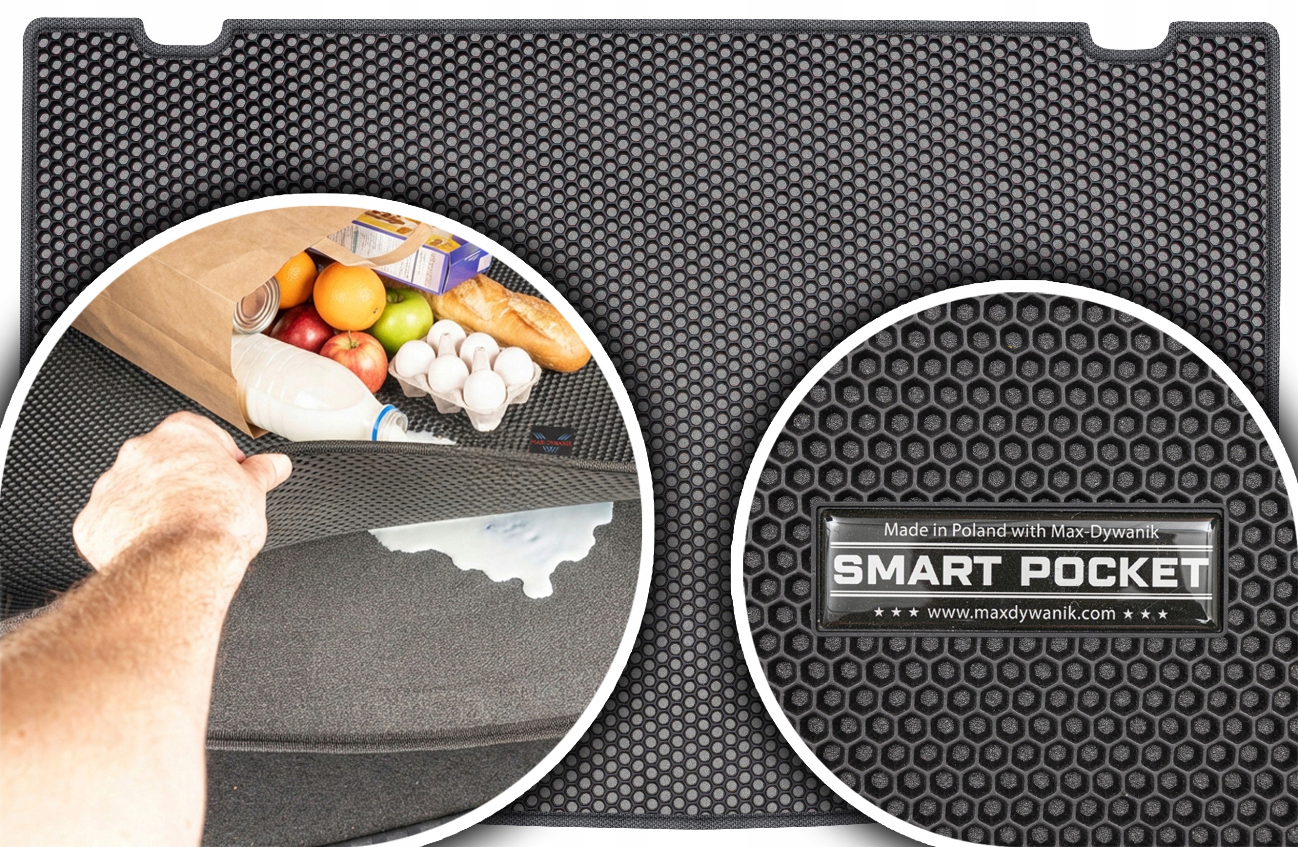 Renault Clio IV Hb 2012-2020 Vložka do zavazadlového prostoru Eva Smart Pocket