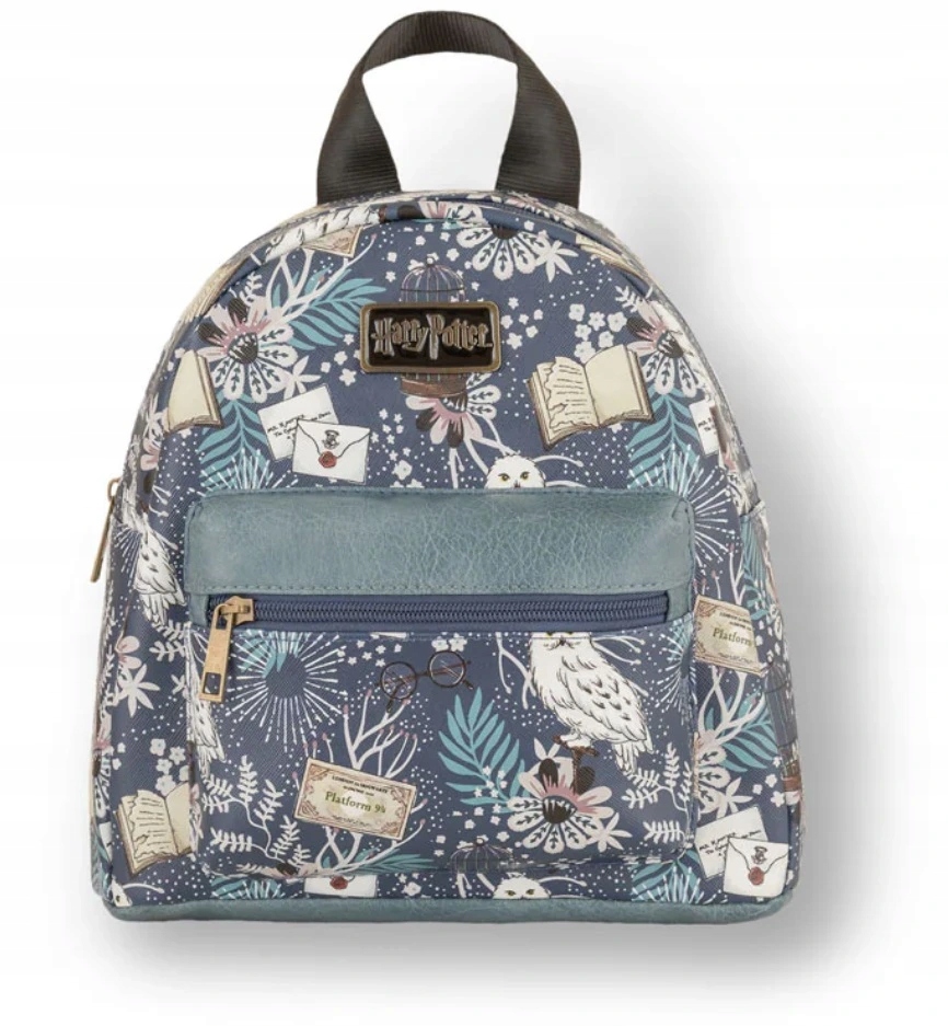 Batoh modrý květinový a Hedvikou, Harry Potter