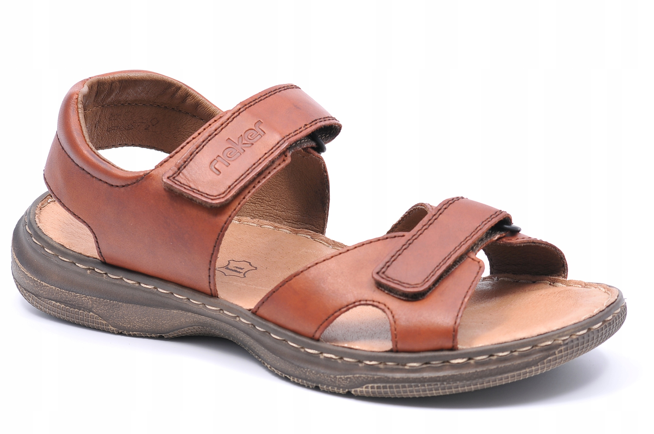 Sandály Rieker 21461-24 Bronz Velikost 41