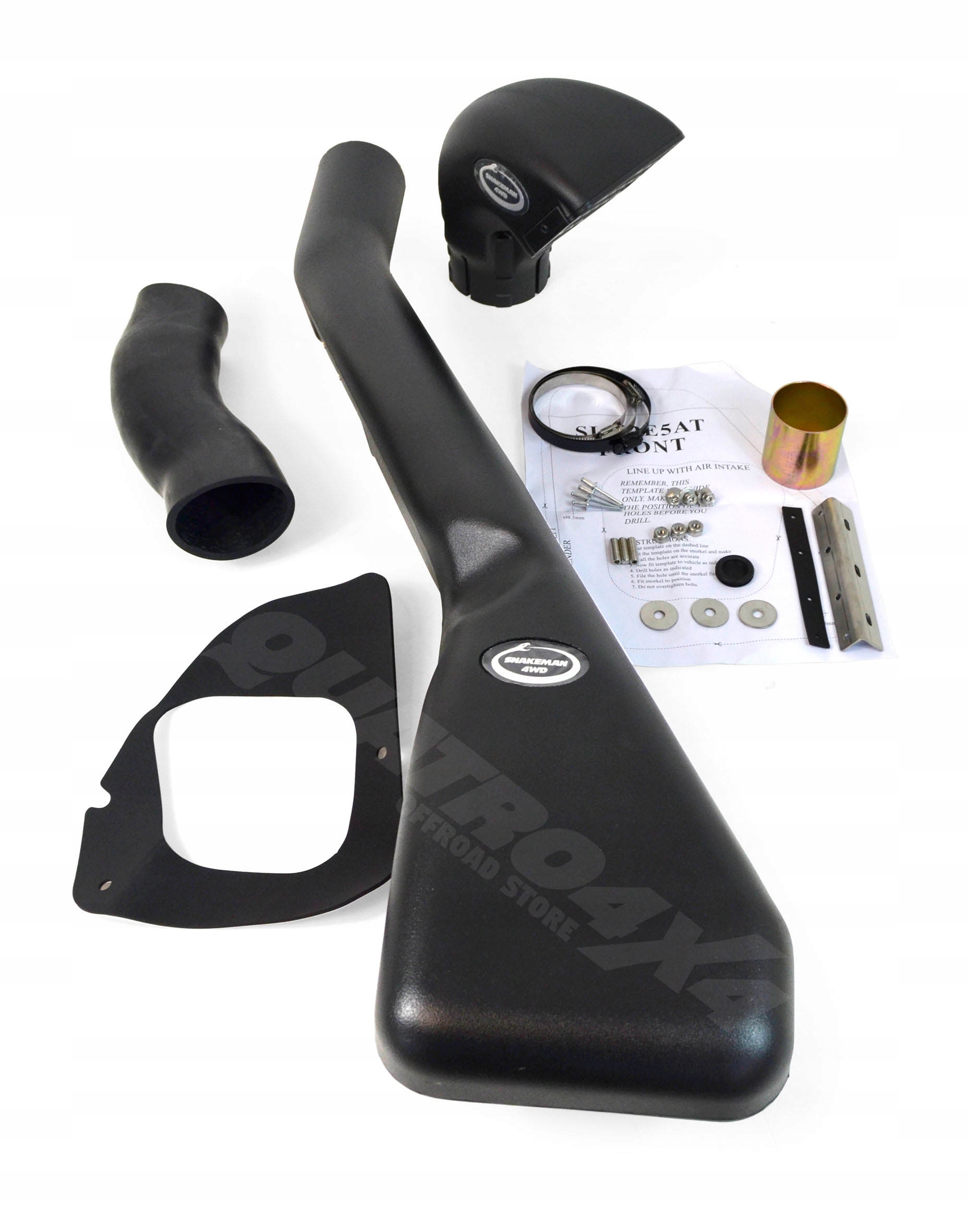 Šnorchel pre Land Rover Defender 300TD TD5, Lldpe Snakeman 4WD