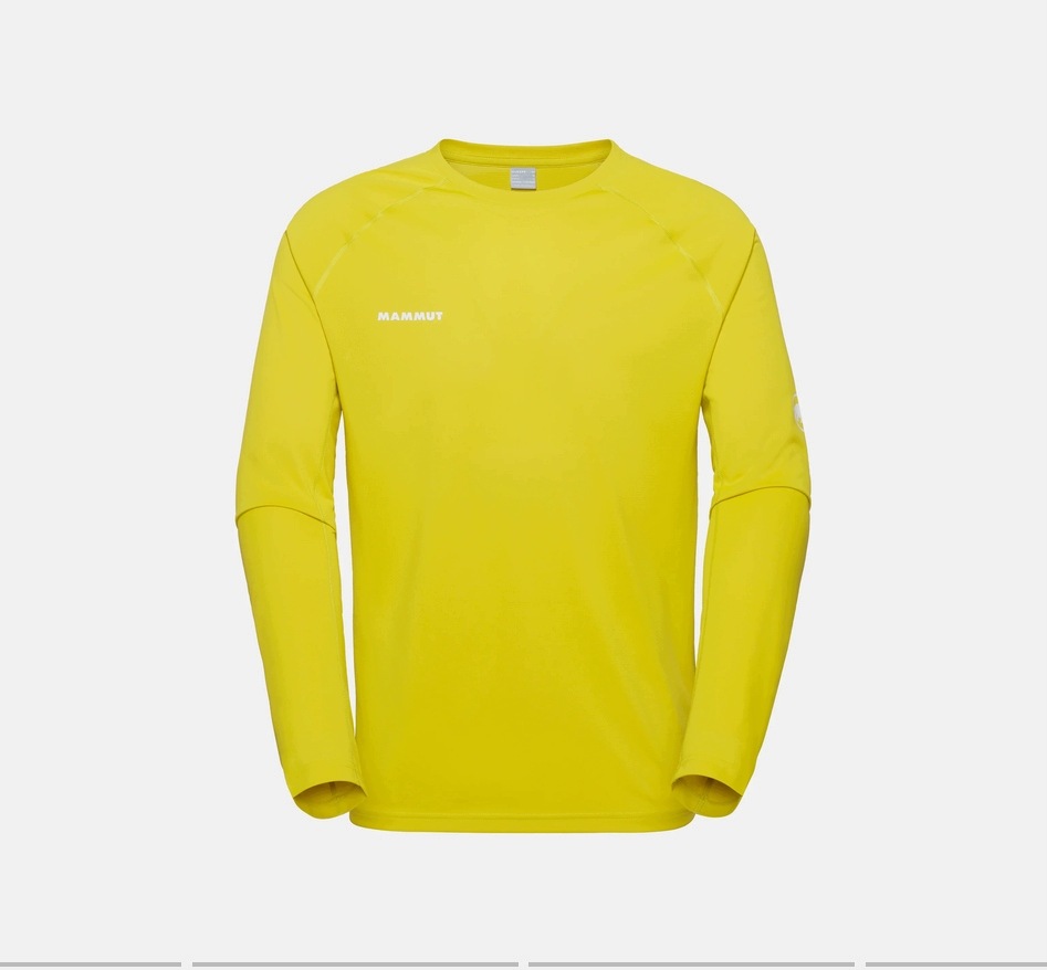 Pánský dlouhý rukáv Mammut Ducan Fl Dlouhý rukáv Acacia zelený XL