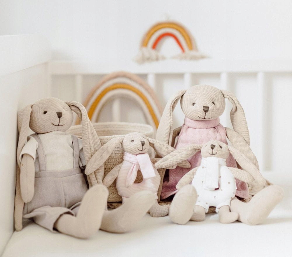 CANPOL miękka przytulanka KRÓLICZEK 80/200_bei Bohater brak