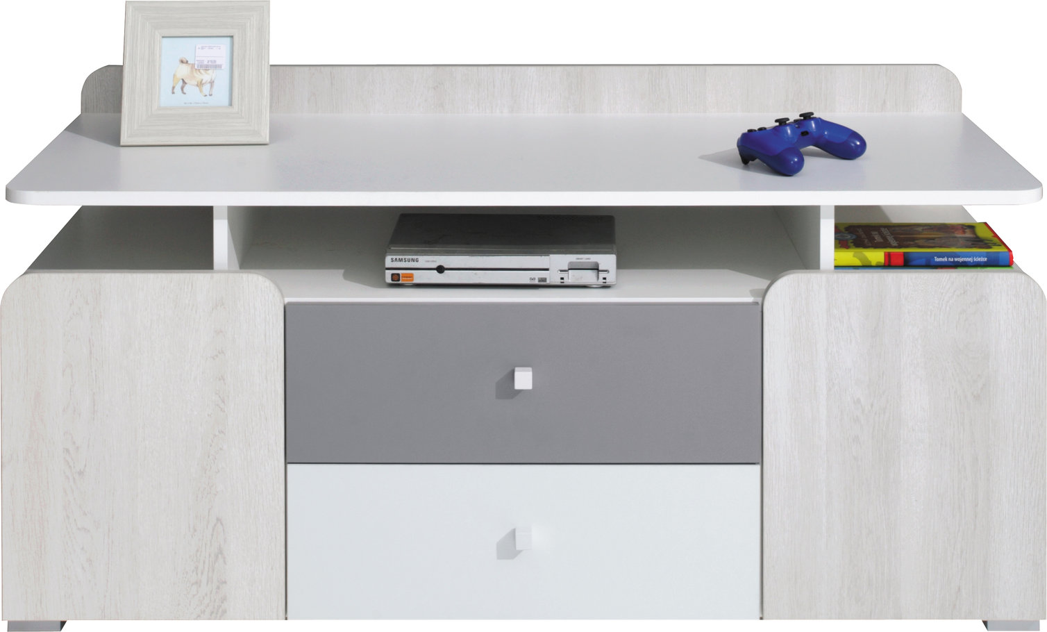 Stojící Rtv skříňka Treviso 120 cm do obývacího pokoje pod Tv Dub