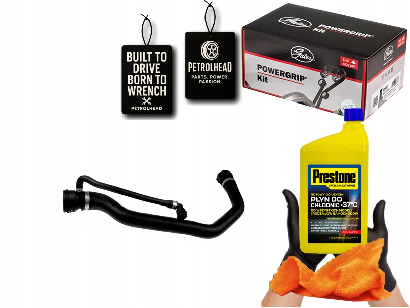 Gumový Kabel Chladicího Systému Horní Bmw 3 E90 3 E91 #Petrolhead Pro+ Kit5