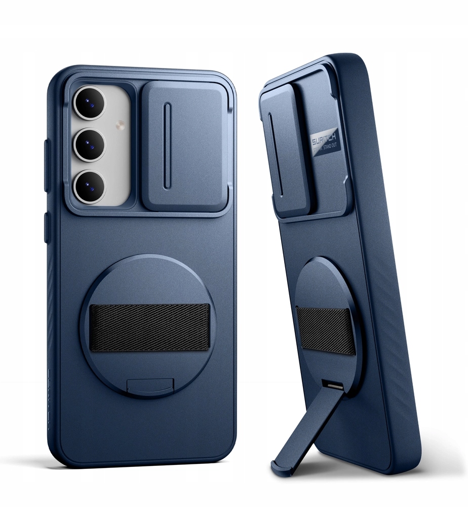 Pancéřové Pouzdro Suritch pro Galaxy S24 Fe s kryt a stojánkem pro ochranu fotoaparátu