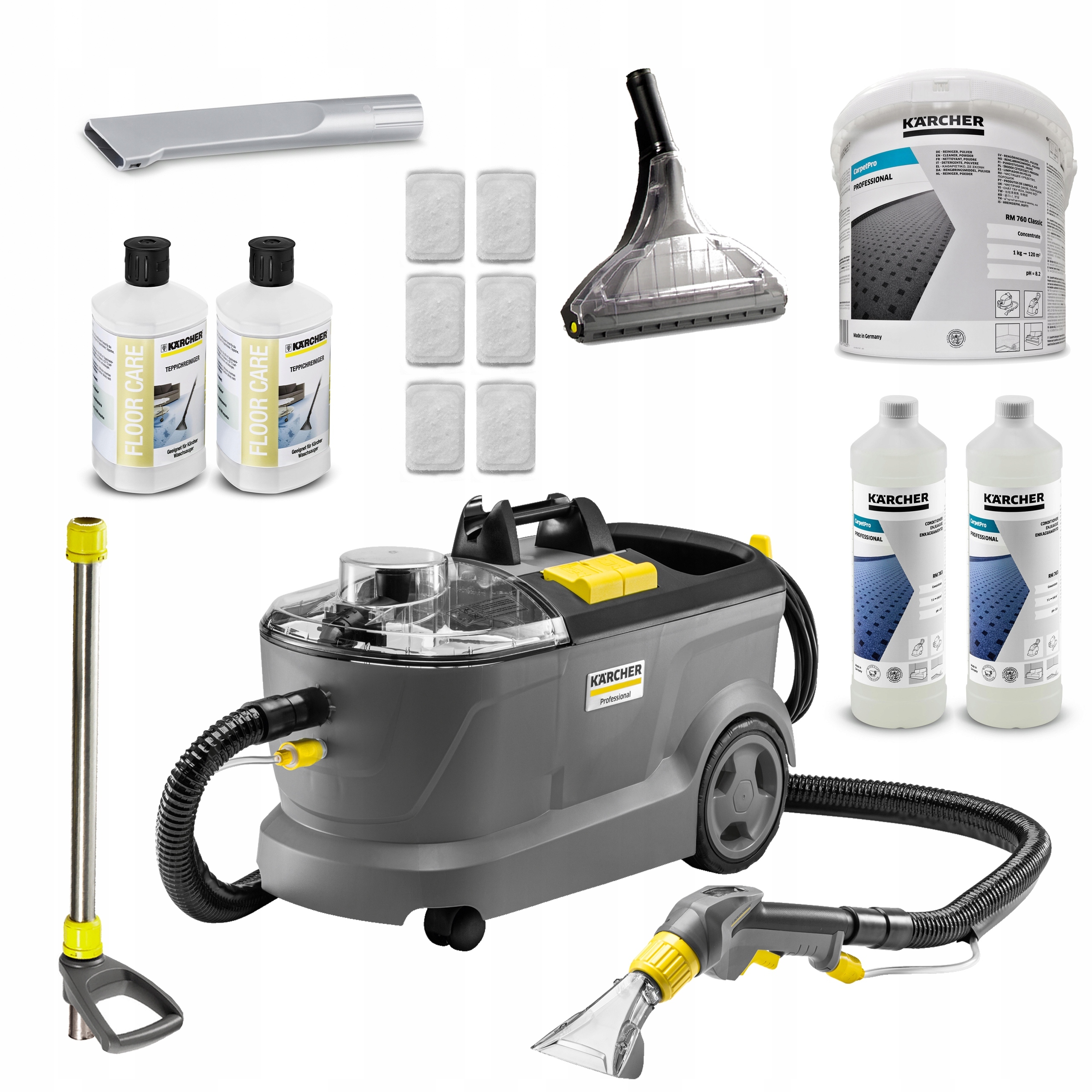 Karcher Puzzi 10/2 Vysavač Prací Washing Full