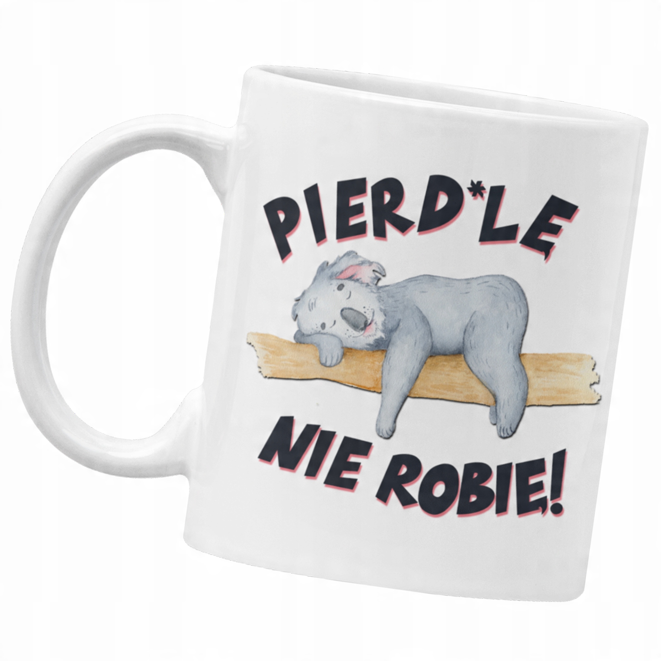 

Śmieszny kubek Memy koala z koalą Miś