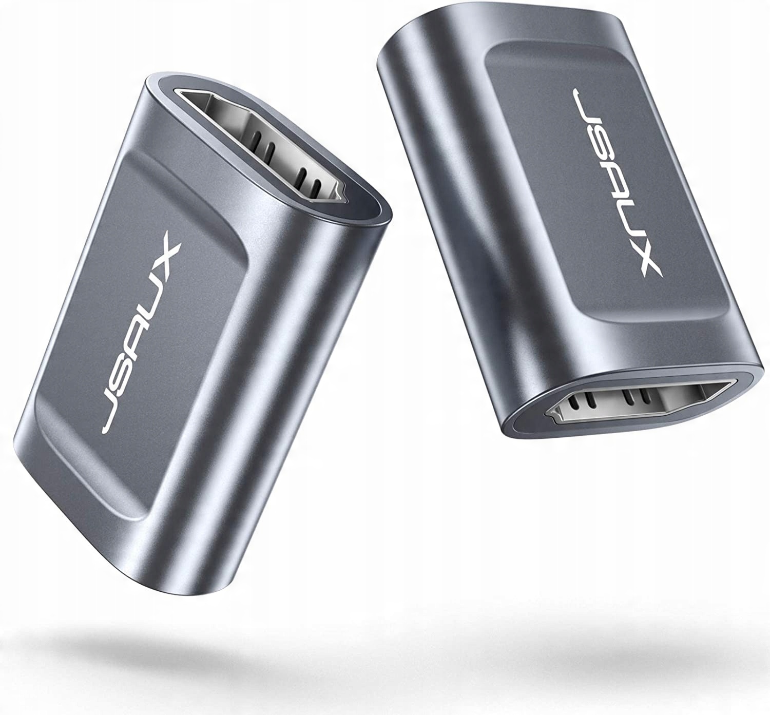 

Jsaux łącznik beczka Hdmi 2.0 4K aluminium 2szt