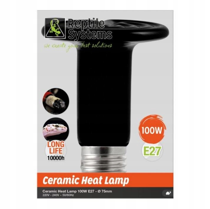 Levně Reptile Systems Keramická výhřevná lampa 100W