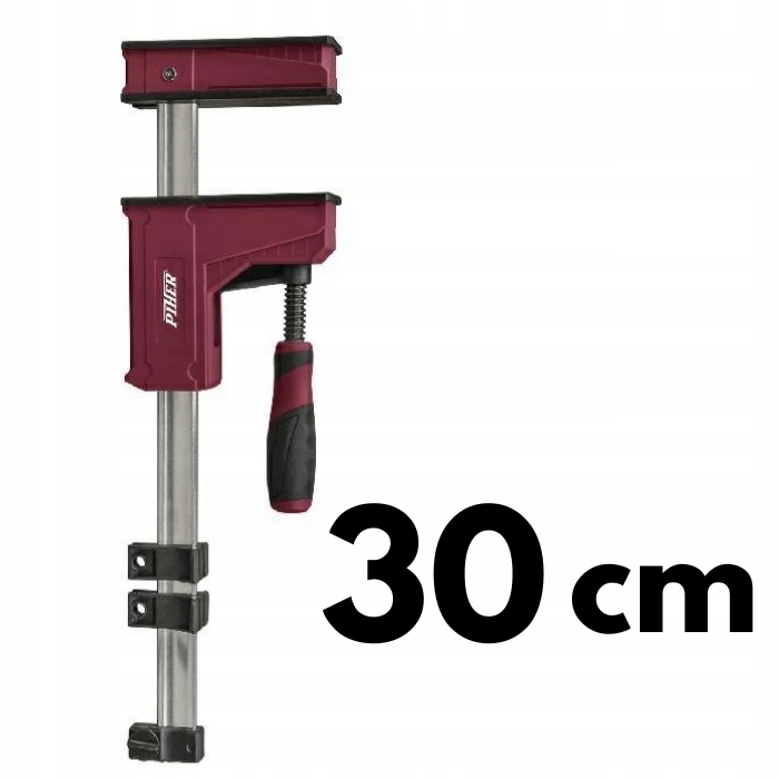 Ścisk pełnopowierzchniowy Piher Prl 95-30cm max. siła na 500kg, ramię 9,5cm