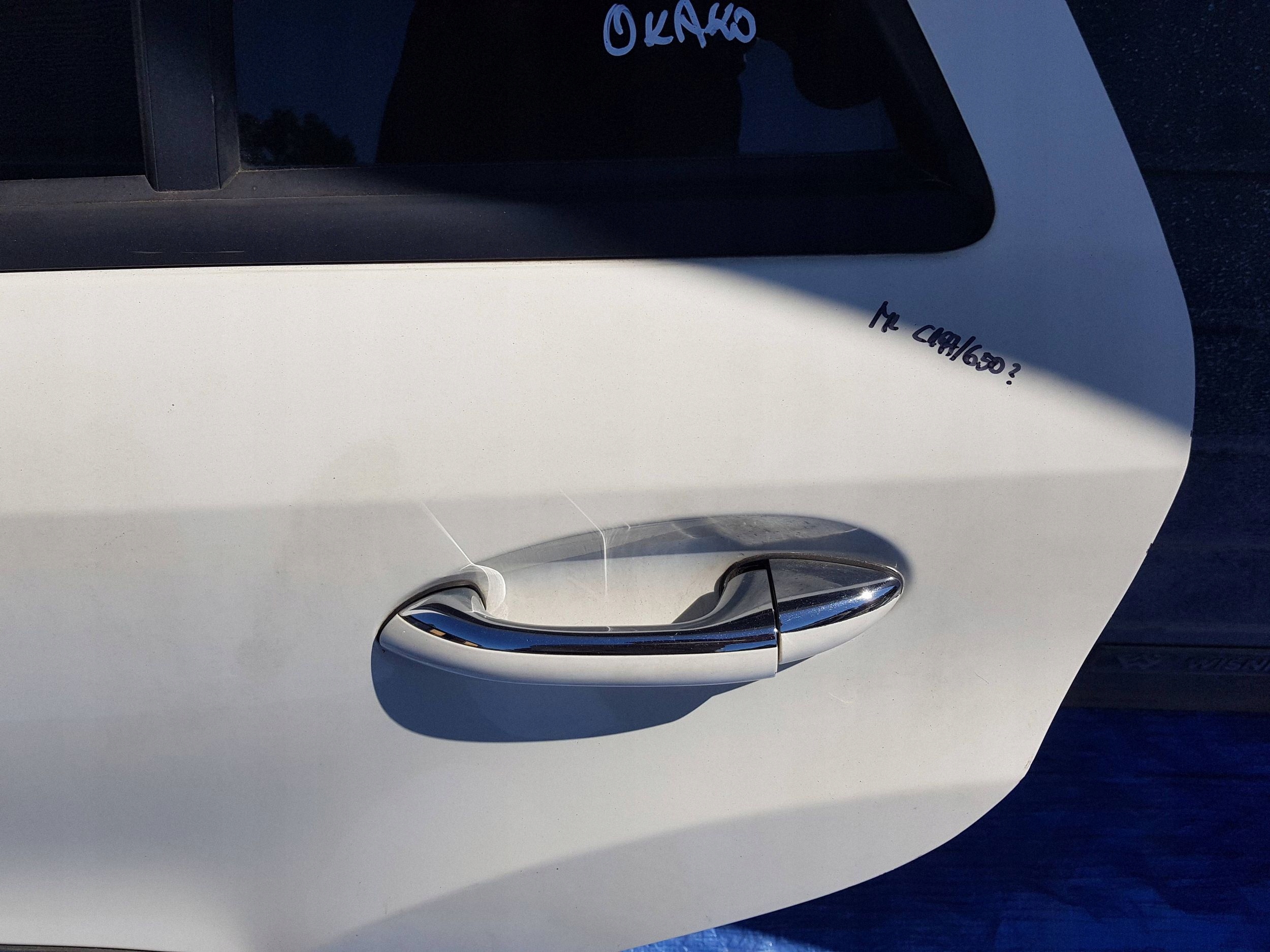 door rear. rear part left Mercedes ML W164 650 C650